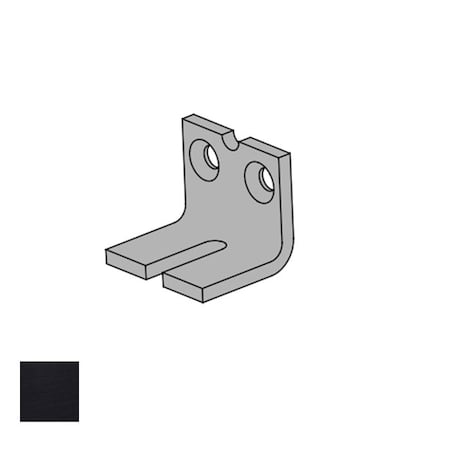 Falcon Cush Shoe Support for SC60 Series Door Closer, MTBK Matte Black SC60A-30-MTBK